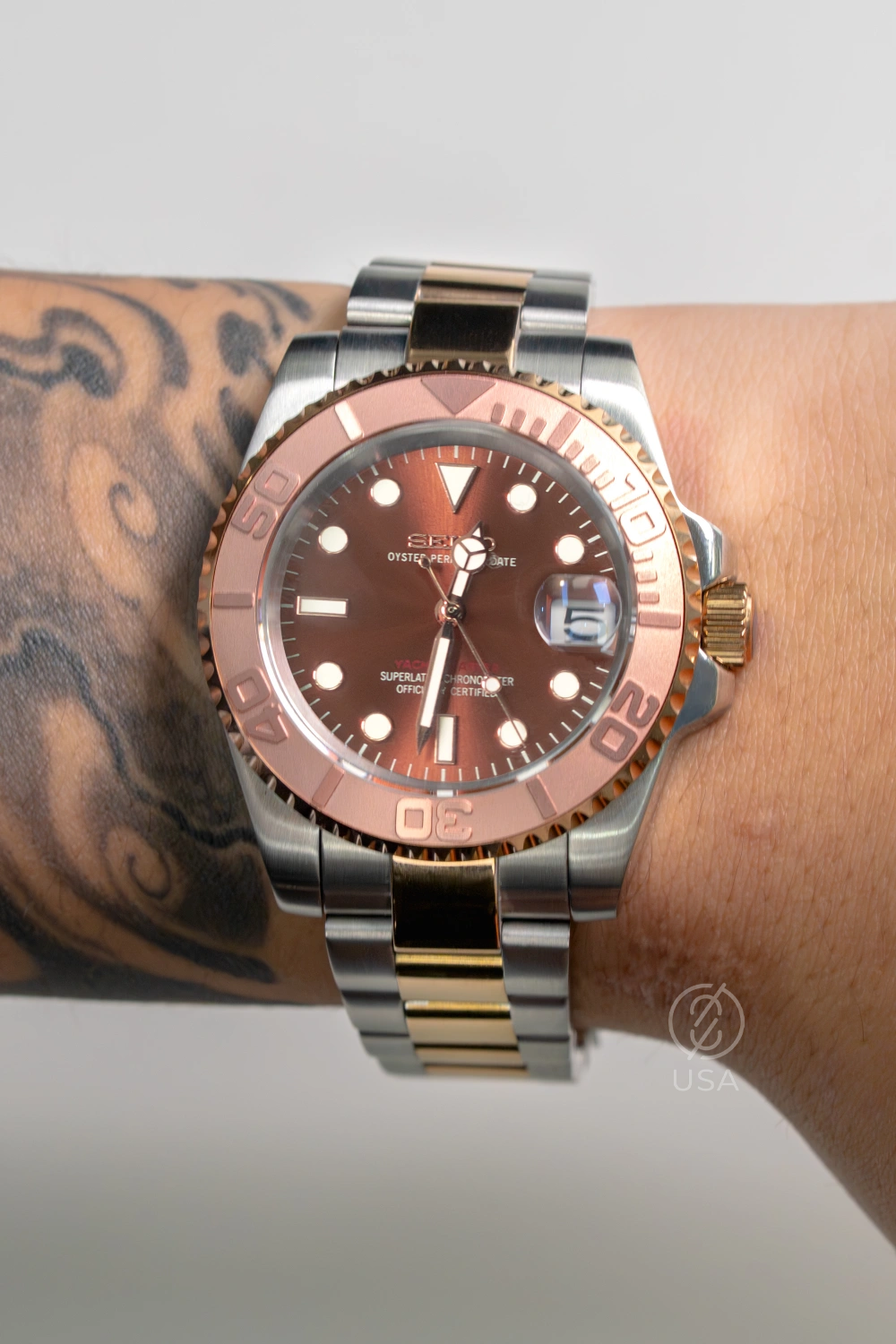 Mod Yacht-Master Two-Tone Rose Gold