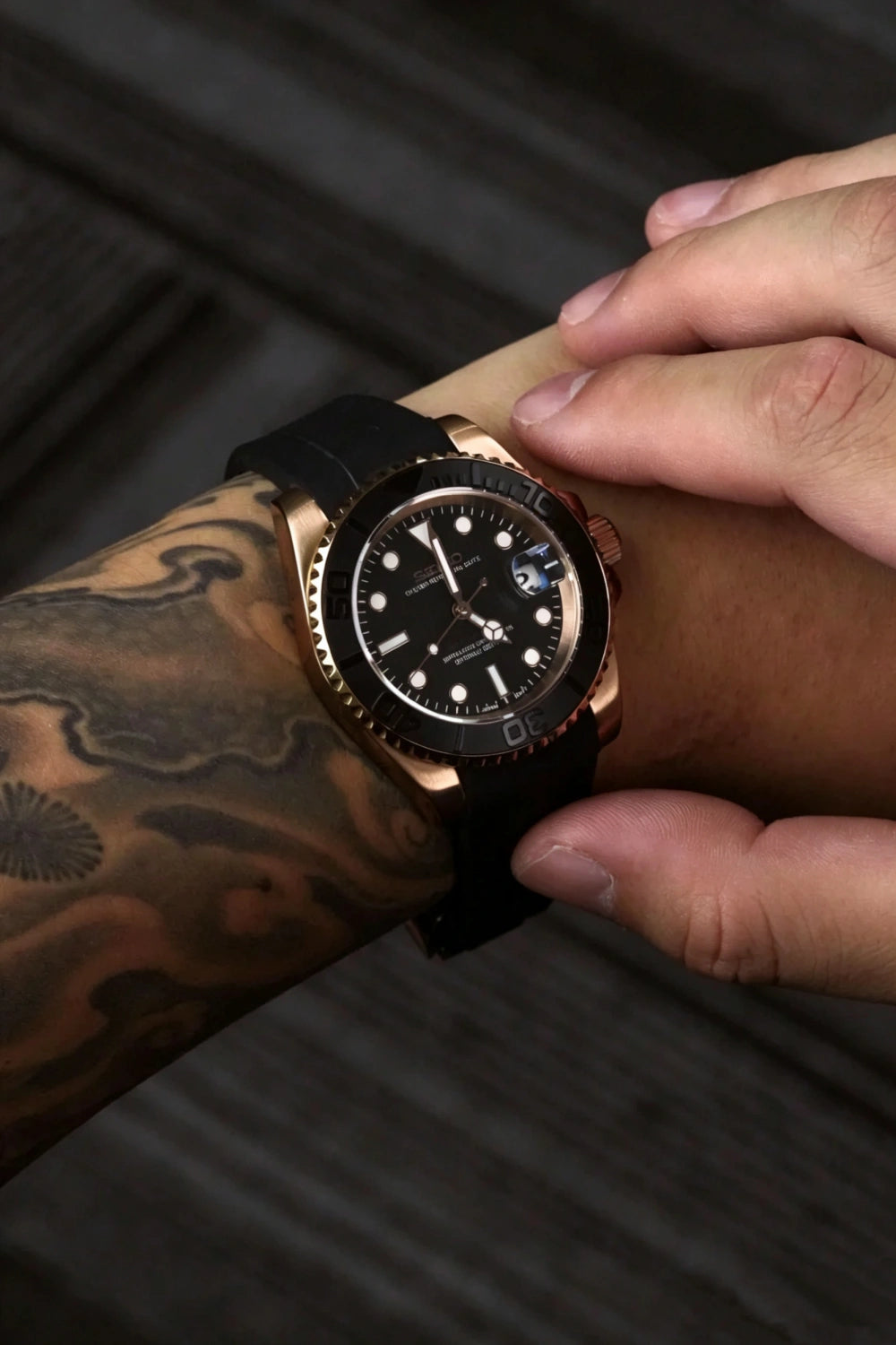 Mod Yacht-Master Rose Gold II