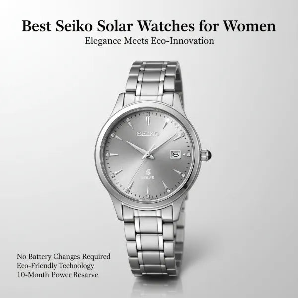 Best Seiko Solar Watches for Women