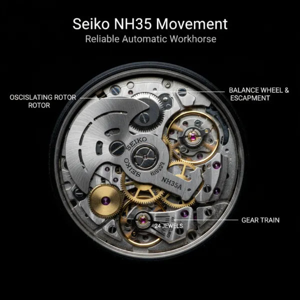 Seiko NH35 vs Miyota 8215: Which Movement Is Better?