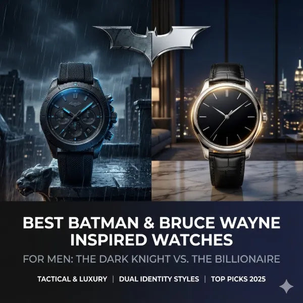 Best Batman and Bruce Wayne Inspired Watches for Men