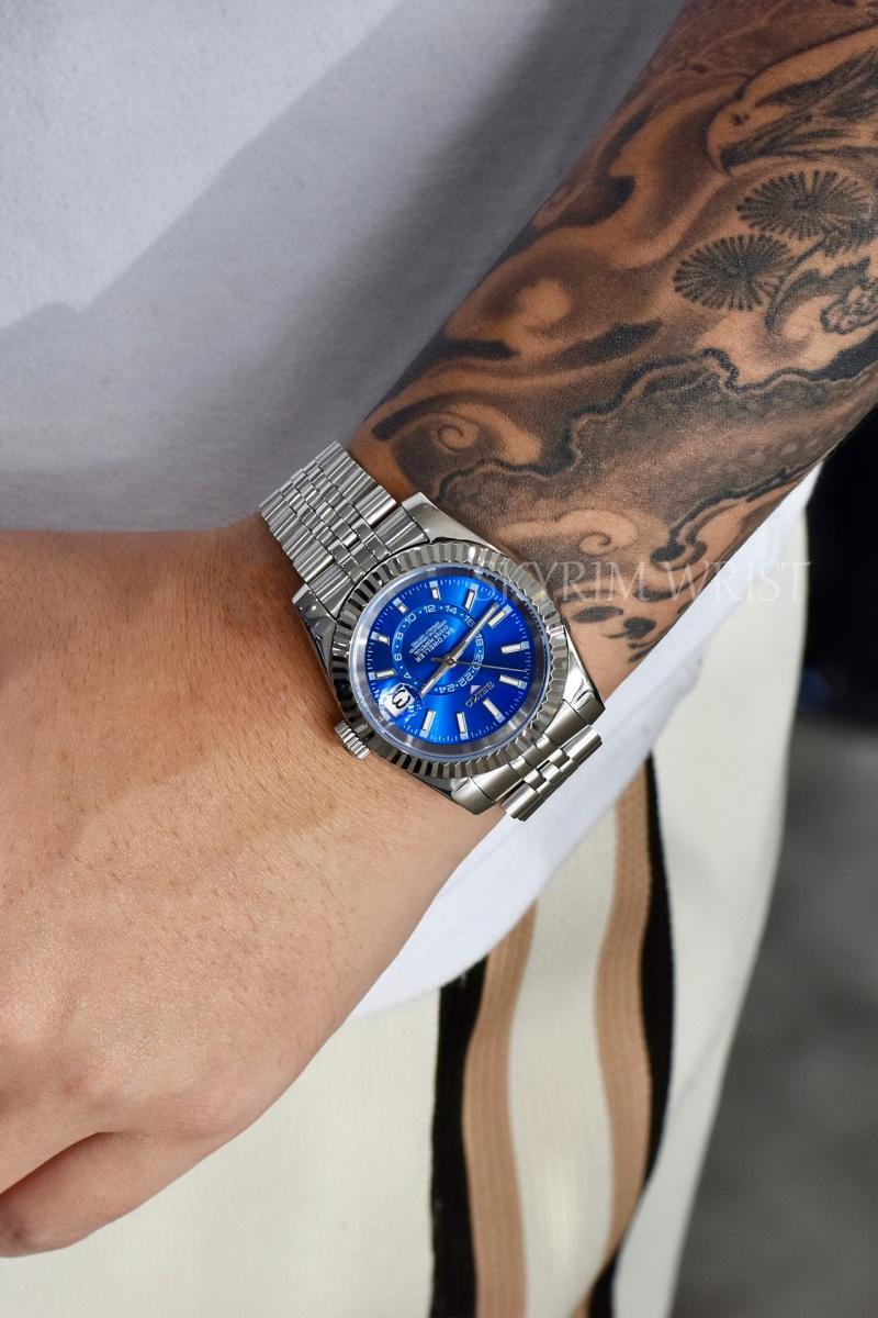 Mod Sky-Dweller Blue - SKYRIM WRIST 