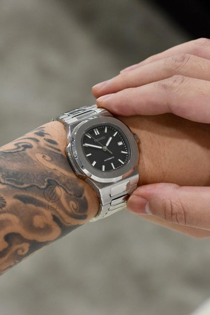 Mod Nautilus Silver Black