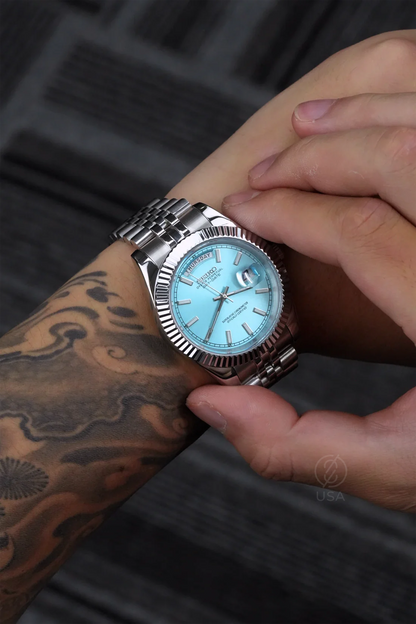 Mod Day-Date Sky Blue