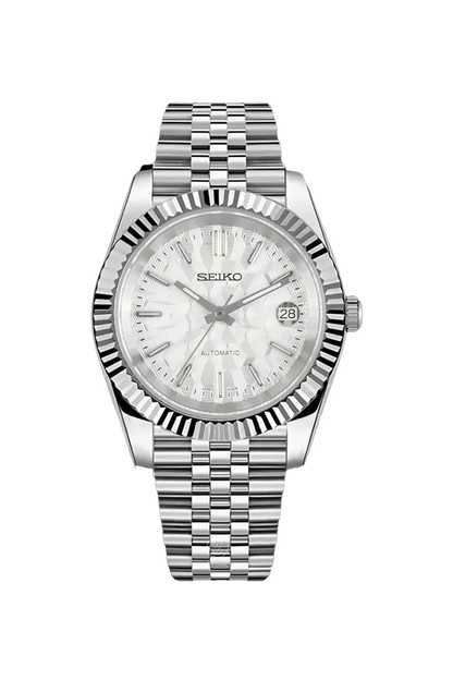 Mod Datejust Mosaic White