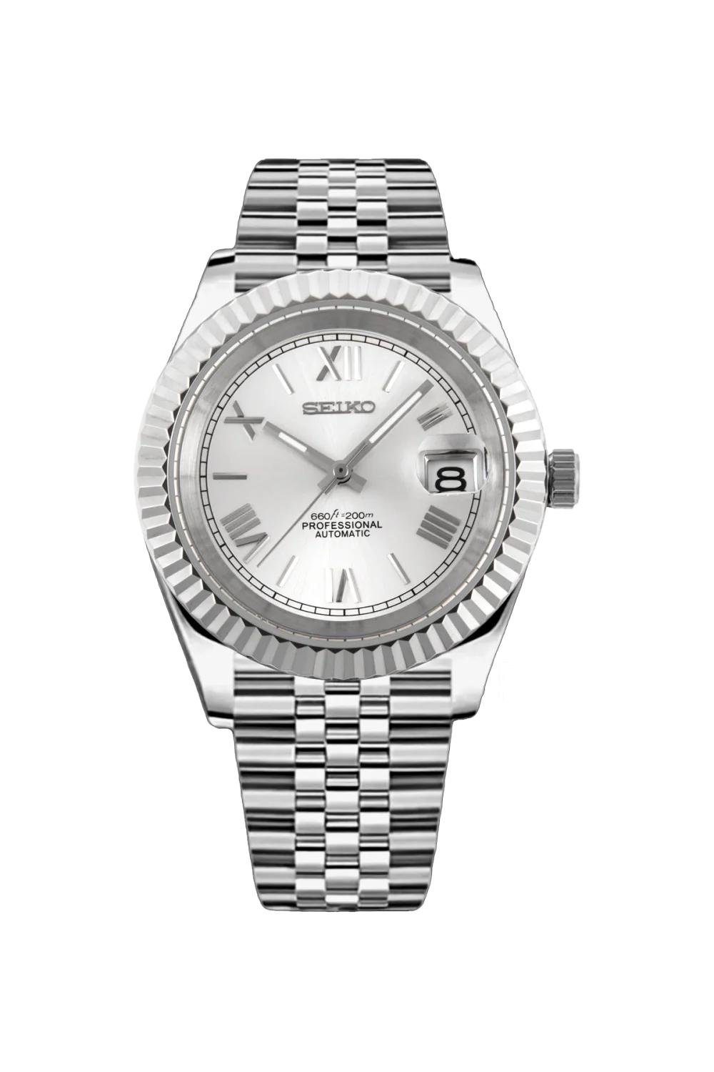 Mod Datejust Roman Silver - SKYRIM WRIST 
